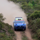 Volkswagen driver Onkar Rai and co-driver Drew Sturrock in action.